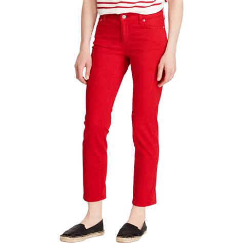 Step Out In Classic Lauren Ralph Lauren Style With These Straight Fit Mid Rise Jeans Name