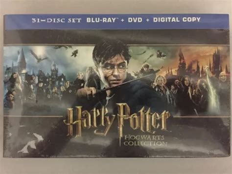 Harry Potter Hogwarts Collection 31 Discos Blu Ray Dvd Meses Sin