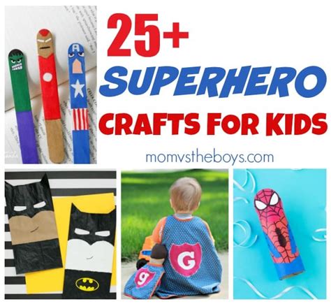 Superhero Craft For Kids Cbc Parents