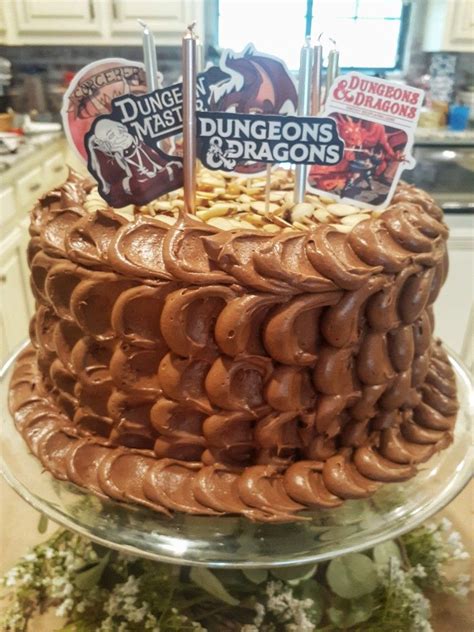 Dungeons And Dragons Cake In Dragon Cake Cake Food