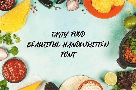 Tasty Food Font