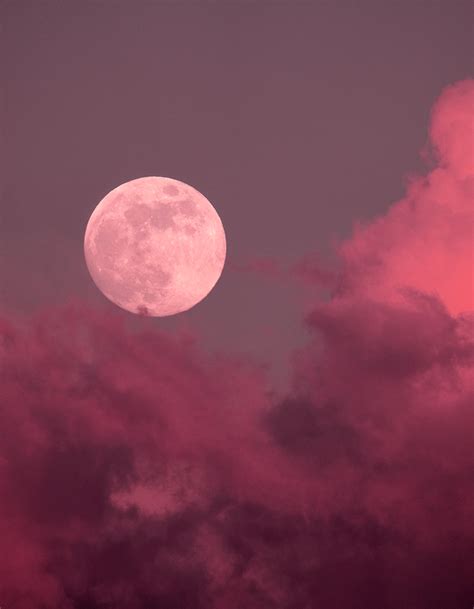 Que Signifie La Pleine Lune Davril La Lune Rose Elle