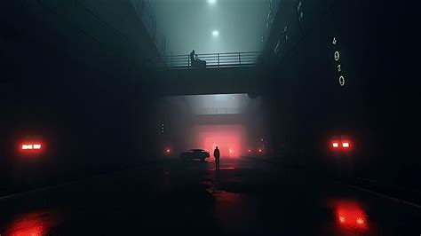 Abandoned Tunnel Dystopian Post Apocalyptic Dark Ambient Sci Fi