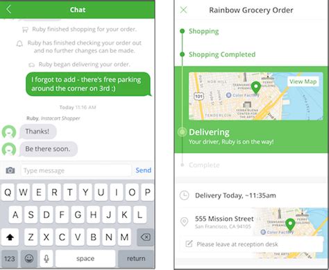 Instacart Help Center - Tracking your order and delivery