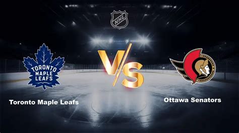 Speltips Nhl Toronto Maple Leafs Vs Ottawa Senators