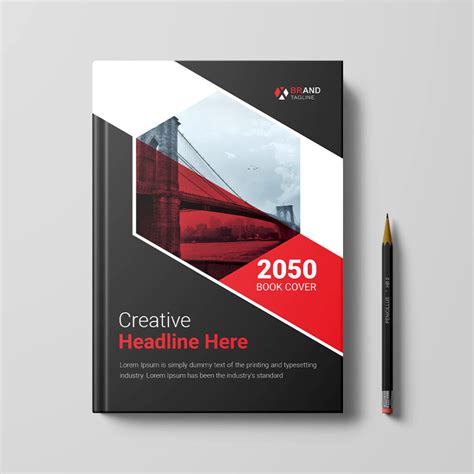 Corporate And Modern Book Cover Design Template Masterbundles