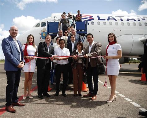 Latam Airlines Per Inaugur Su Vuelo Directo Entre Cusco E Iquitos