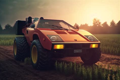 First Lamborghini Tractor