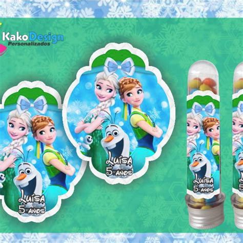 R Tulo Para Tubete Frozen Febre Congel Elo Produtos Especiais