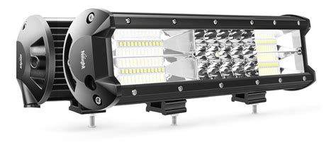 Nilight Nilight Led Light Bar Pcs Inch Triple Row Flood Spot Combo