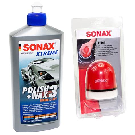 Xtreme Polish Wax Hybrid Npt Sonax Ml Inkl P Ball Online