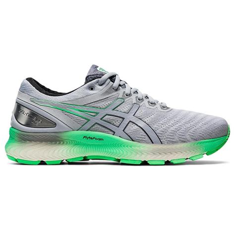 Tênis Asics Gel Nimbus 22 Kai Masculino Cinzaverde Netshoes