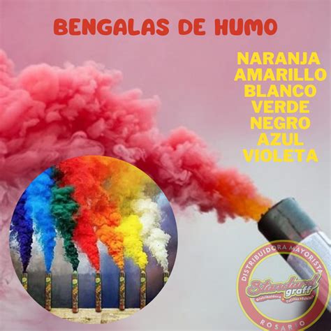 Bengalas De Humo Nacional X Standardgraff Distribuidora Tienda Virtual