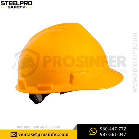 Casco Forte Amarillo Steelpro Al Por Mayor Prosinfer Seguridad