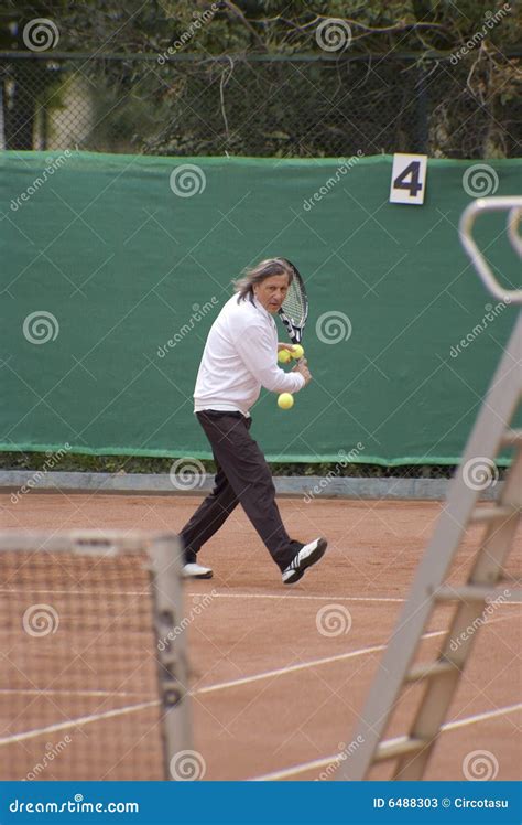 Professional Tennis Player,Ilie Nastase Editorial Stock Photo - Image ...