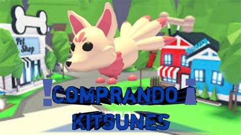 Me Compro A Kitsune La Nueva Mascota En Adopt Me 😱😱 Youtube