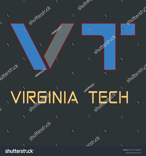 Virginia Tech Logo Eps File Stock Vector (Royalty Free) 2177569947 ...