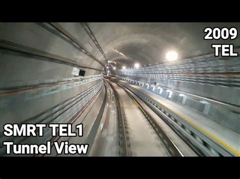 Tunnel View 2009 CT251 SMRT Trains Thomson East Coast Line Ride