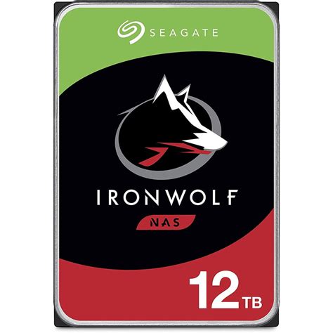 Seagate IronWolf 12TB NAS Internal Hard Drive HDD – 3.5 Inch SATA 6Gb/s ...