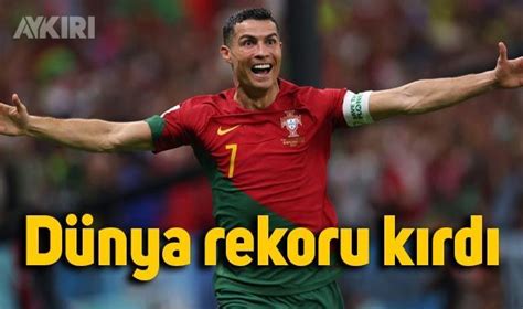 Cristiano Ronaldo D Nya Rekoru K Rd Spor Aykiri Haber Sitesi