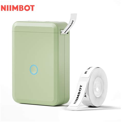 NIIMBOT D110 Portable Bluetooth Label Maker Rechargeable Thermal