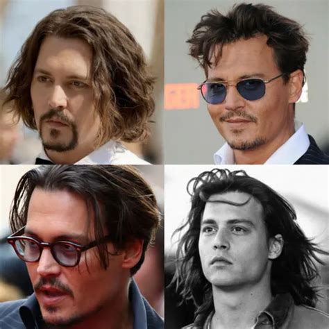 Johnny Depp Hairstyles - Men's Hairstyles Today