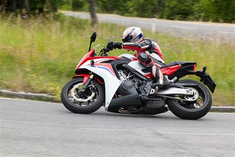 Honda Cbr F Test Action