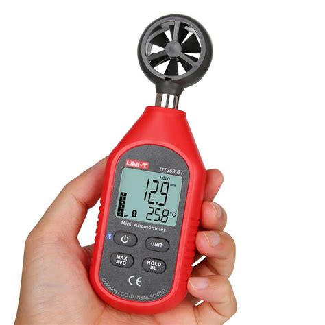 Uni T Ut Ut Btbluetooth Anemometer Temperat Grandado