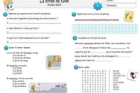 La Dinde De No L Ce Le Petit Cartable De Sanleane Lecture