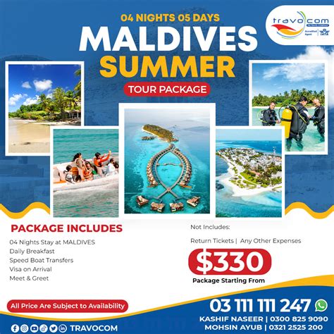 MALDIVES SUMMER PACKAGE 2023 - Travocom