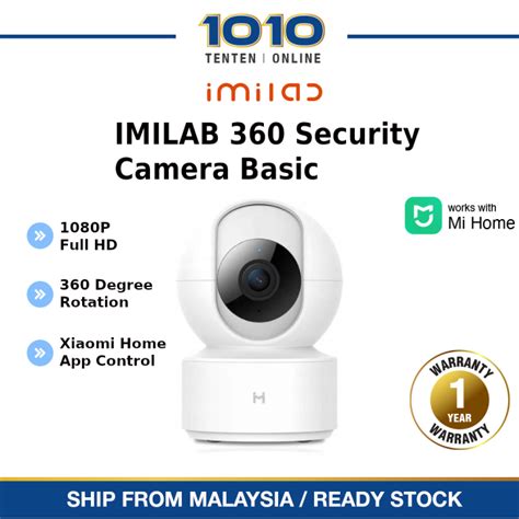 Global Version Imilab Smart Security Home Camera Basic Cctv P