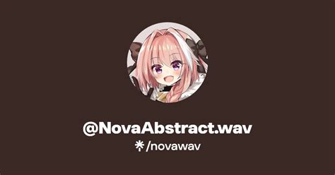 NovaAbstract Wav Twitter Instagram Linktree