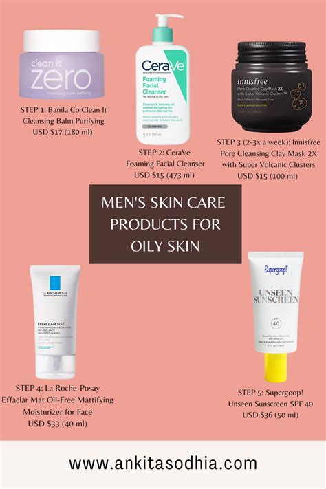 Here Are Some Great Skin Care Products For Men Ankita Sodhia S Blog