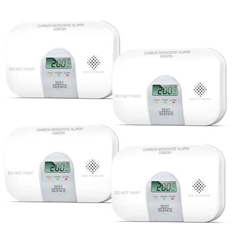 Siterwell Travel Carbon Monoxide Detector, 10 Year Product Life Carbon
