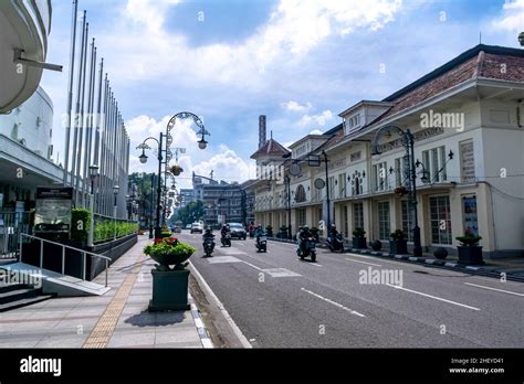 Beautiful heritage city landscape at sia afrika great street under the ...