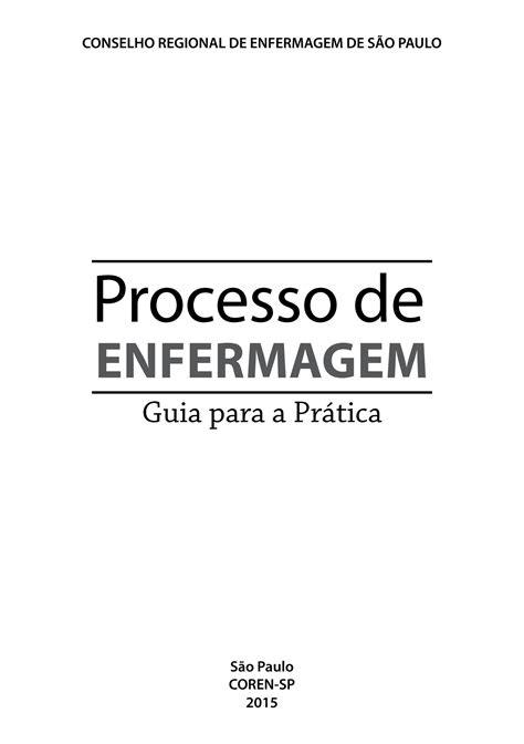 Solution Processo De Enfermagem Studypool