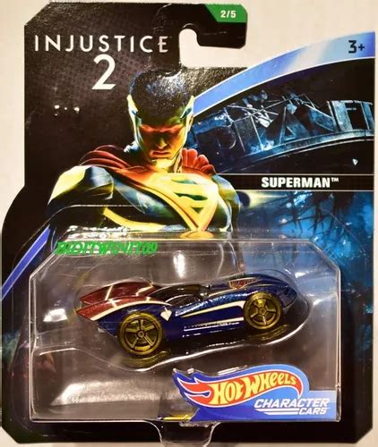 Hot Wheels Character Cars Superman Injustice 2 Frete Grátis