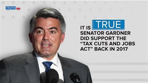 Truth Be Told A Fact Check On A Pacs Ad Linking Sen Cory Gardner With Donald Trump Youtube