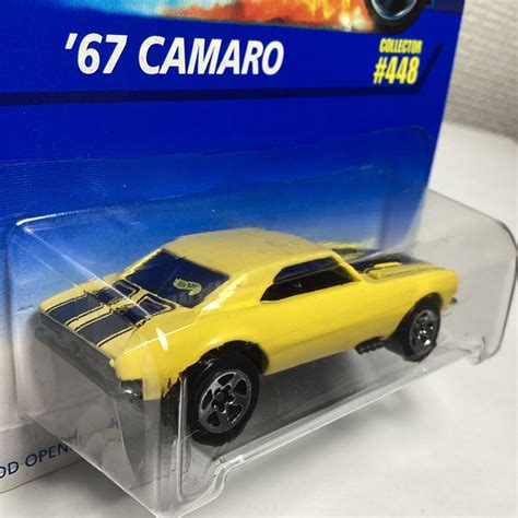 Yahoo オークション ホットウィール 67 シボレー カマロ 黄色 Hot