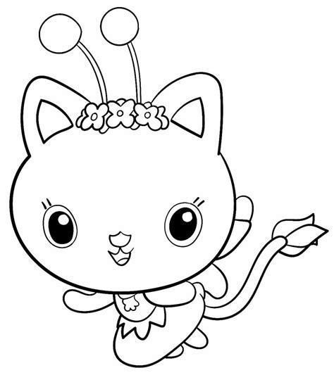 Desenhos da Casa Mágica da Gabby para Colorir e Imprimir - Aprender a ...