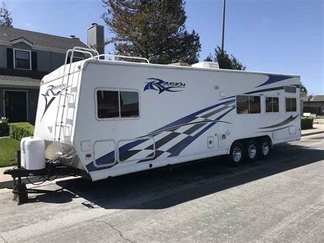 2006 Used Ragen 30 Foot Toy Hauler In California Ca