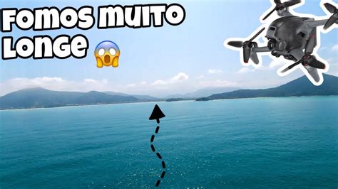 Voamos O Drone Dji Fpv Em Mar Aberto Ubatuba SP YouTube