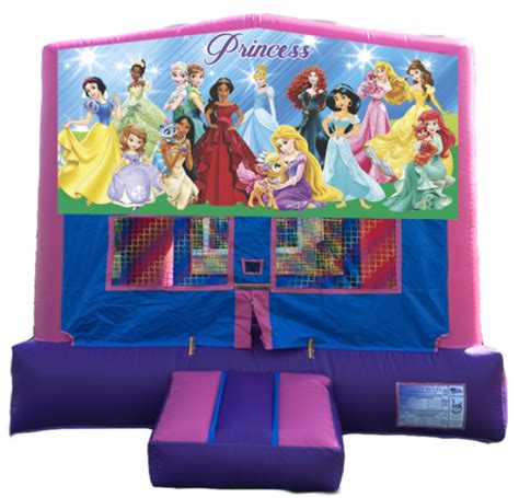 Princess Bounce House Rental Party Rentals In Austin Hop A Lot