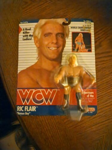 Wcw Galoob Ric Flair Blue Trunks Retro Figure