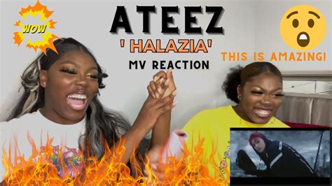 TWINZ REACT TO ATEEZ 에이티즈 HALAZIA Official MV REACTION YouTube