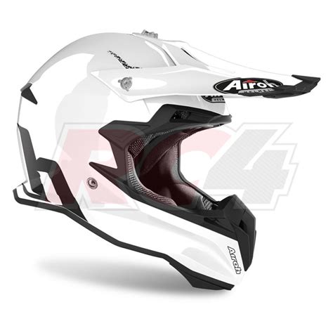 Capacete Airoh Terminator Open Vision Color White Gloss Rc