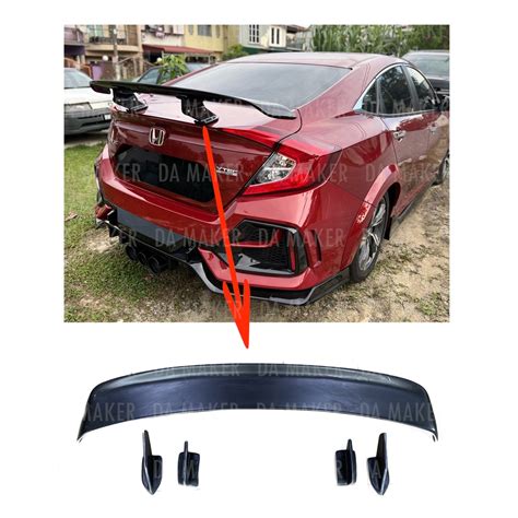 Honda Civic Fc Varis Ii Vars Rear Spoiler Wing Universal Almera