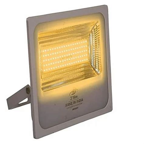 Watt Led Flood Light White Body Down Chock Waterproof For Outdoor