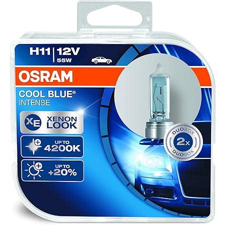 Amazon fr OSRAM ULTRA LIFE H11 Lampe de phare halogène 64211ULT HCB