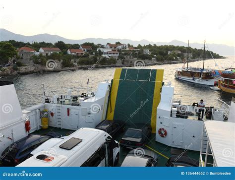 Ferry Jadrolinija In Harbor Split Editorial Photo | CartoonDealer.com ...